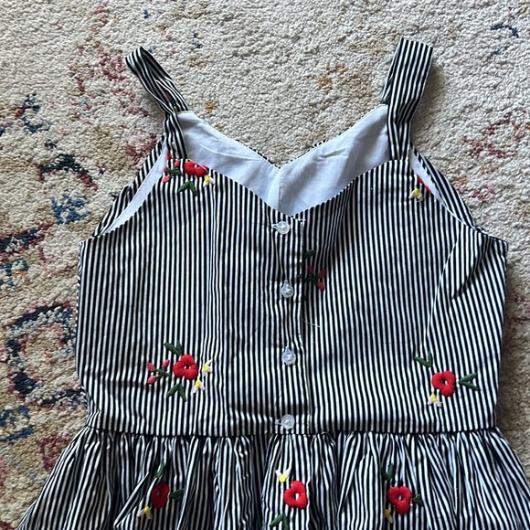 NWT Pastourelle Pippa & Julie Striped Dress - Picture 3 of 3